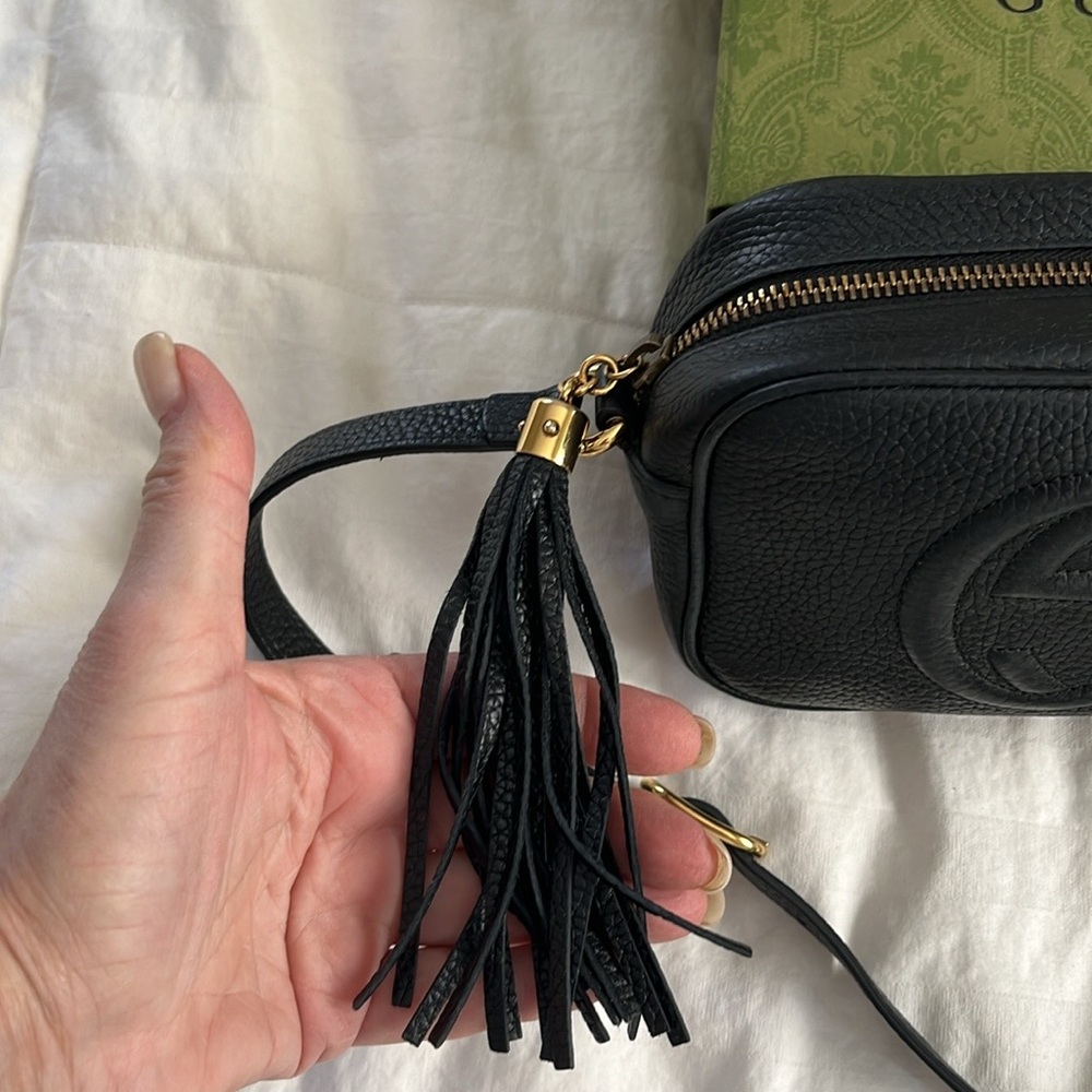 Gucci super mini soho bag